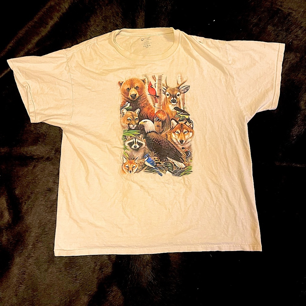 Vintage! In To The Forest Animal Tee